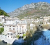 La confluence entre l'Estéron et le Rieu à La Roque en Provence